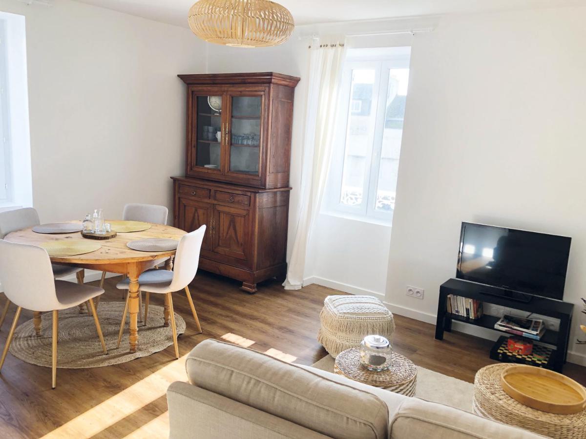 Appartement cosy, spacieux, entre centre et plages Concarneau Extérieur photo