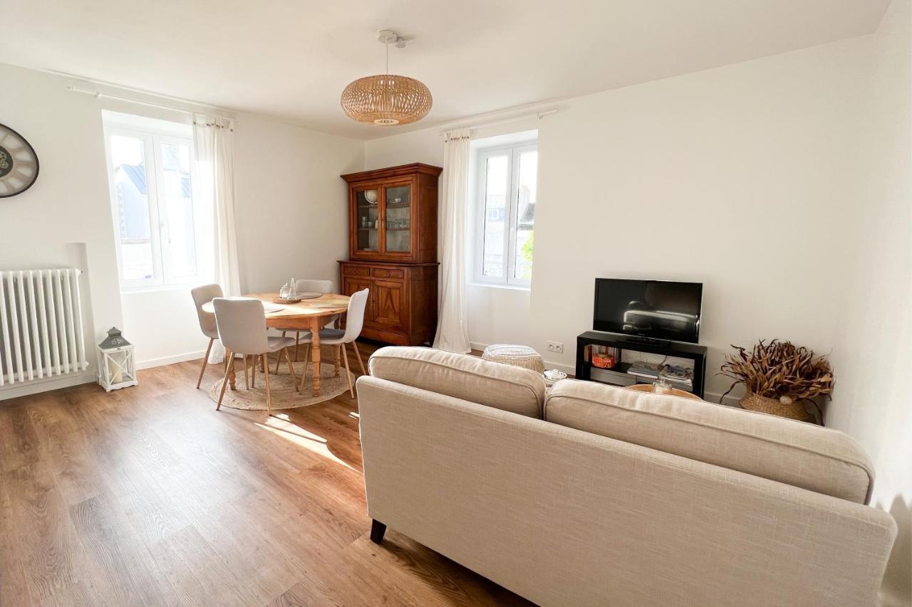 Appartement cosy, spacieux, entre centre et plages Concarneau Extérieur photo