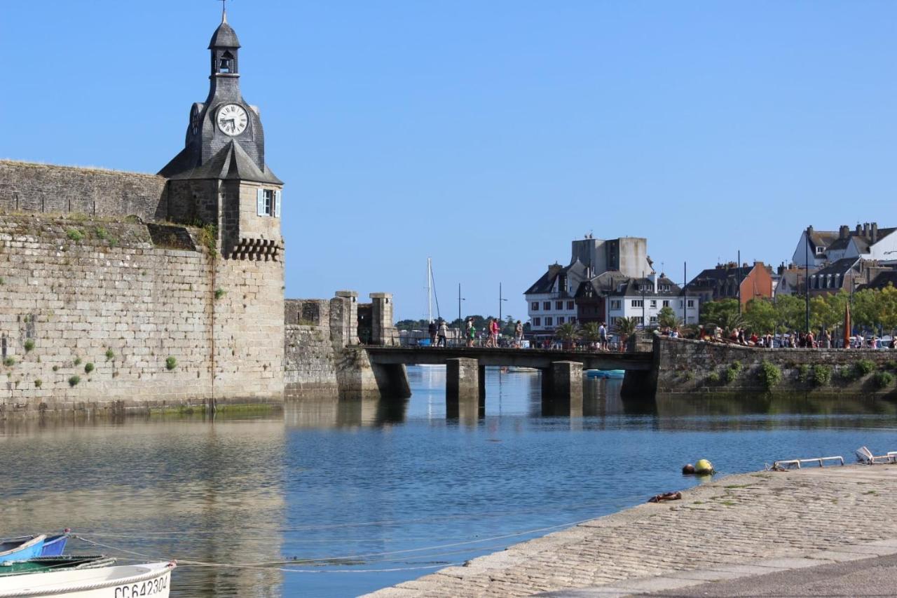 Appartement cosy, spacieux, entre centre et plages Concarneau Extérieur photo